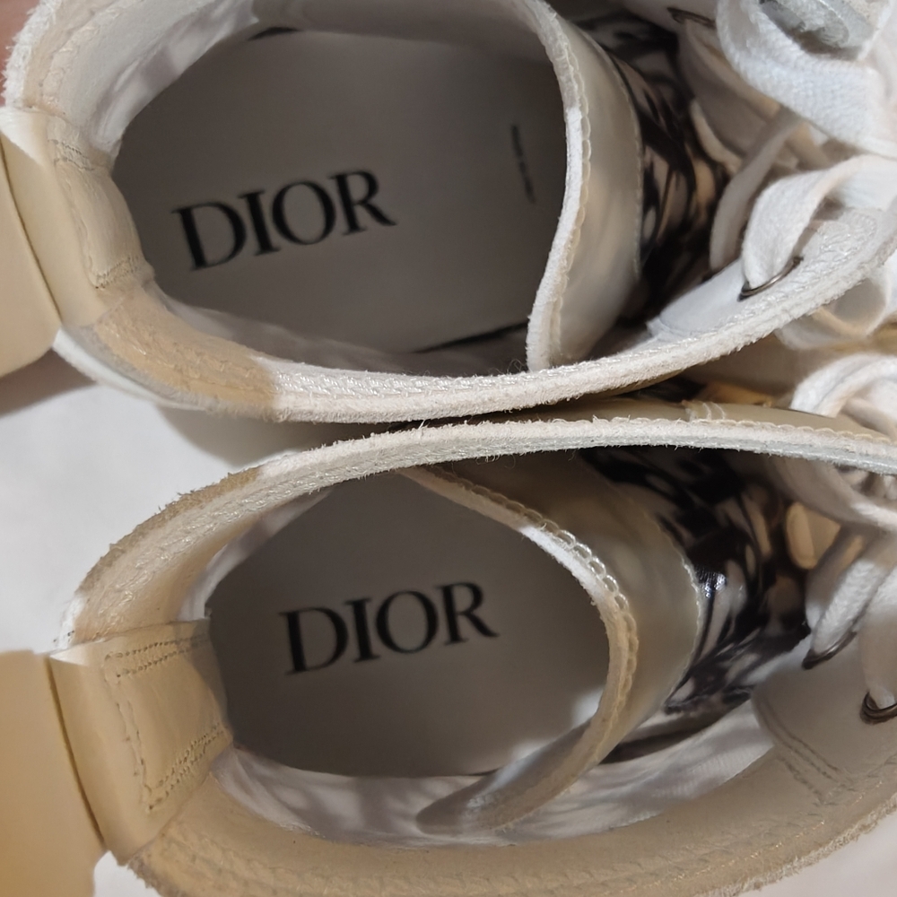 Dior High-Top Sneakers B23 Oblique - Picture 3 of 10